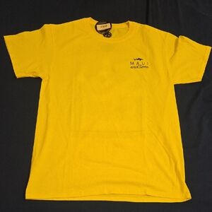 Maui and Sons Bright Yellow Short Sleeve Tee